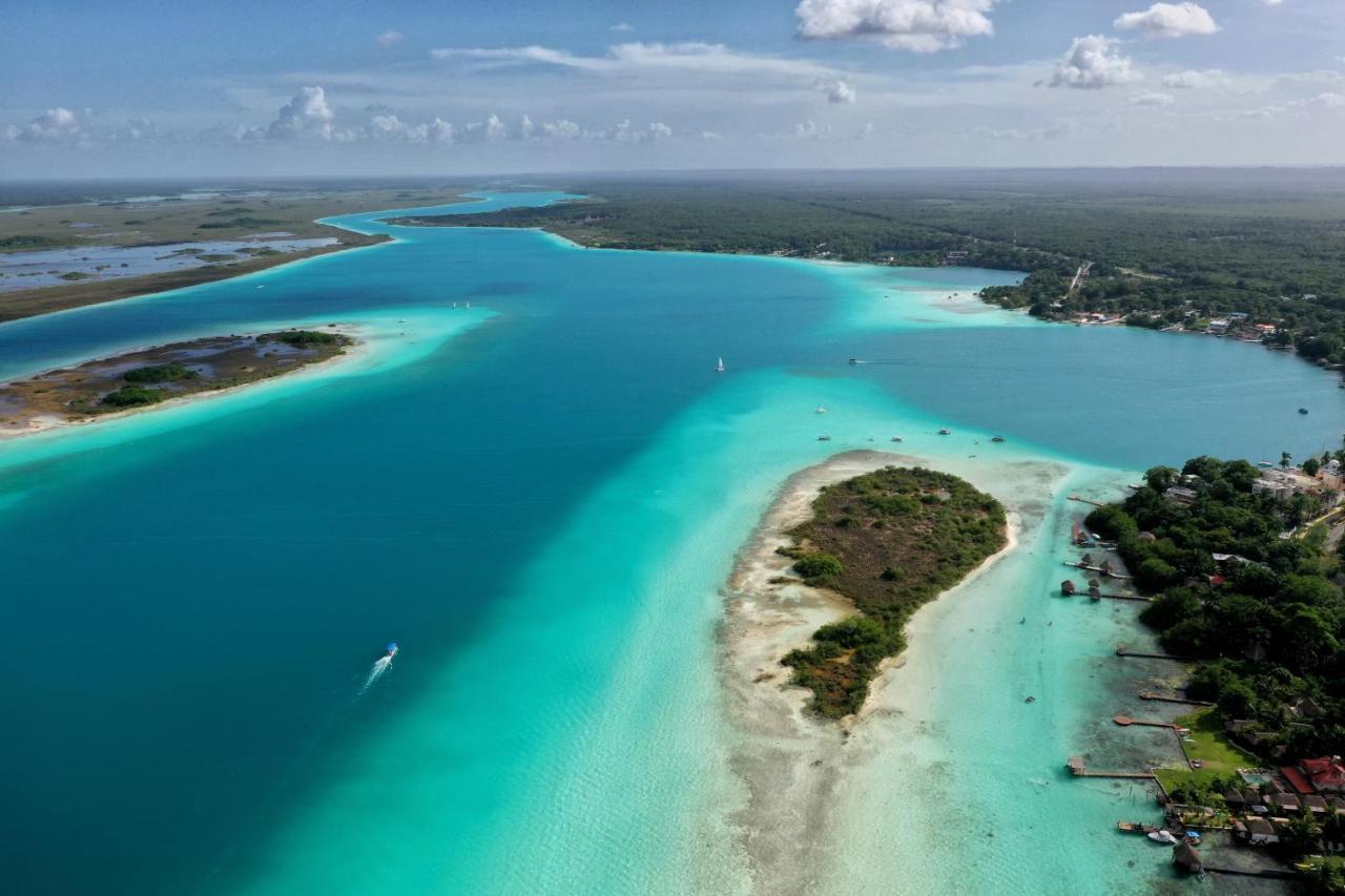 Tortuga Bacalar Bed and Breakfast Exterior foto