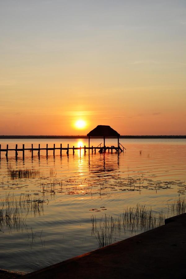 Tortuga Bacalar Bed and Breakfast Exterior foto