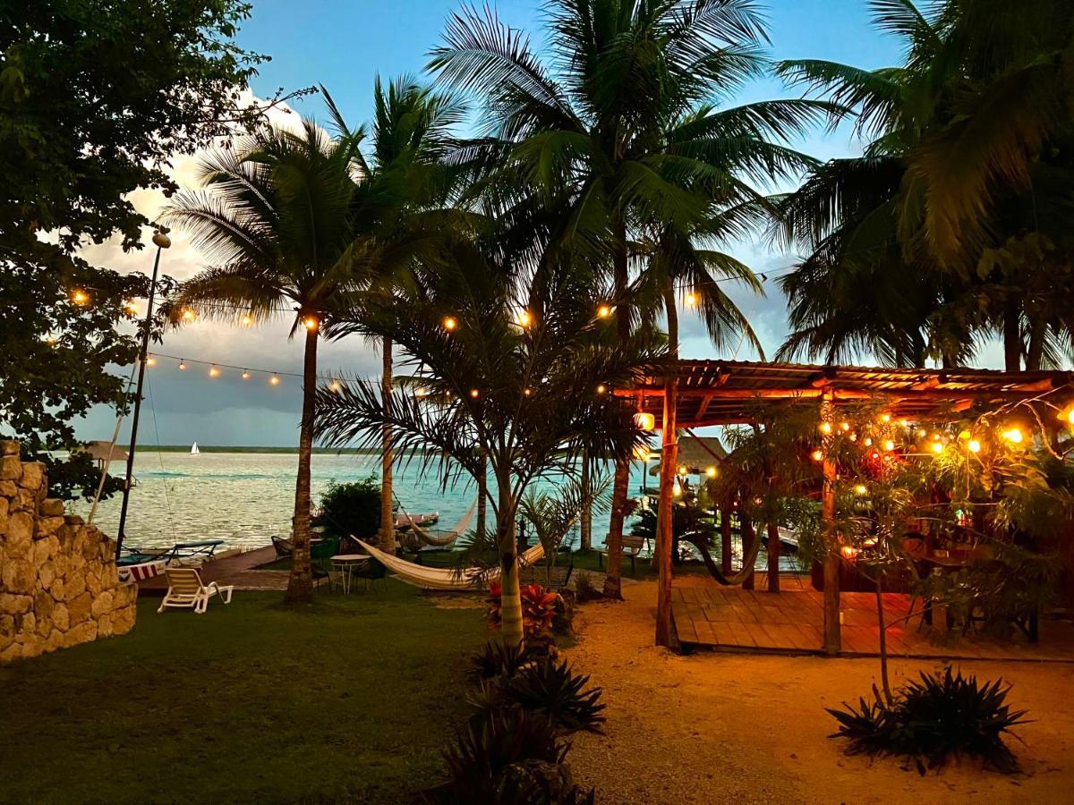 Tortuga Bacalar Bed and Breakfast Exterior foto